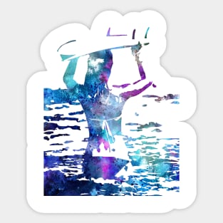 Surfer girl Sticker